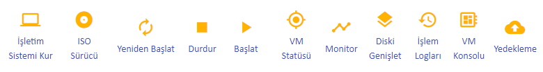 Sanal Sunucu Yönetim Paneli
